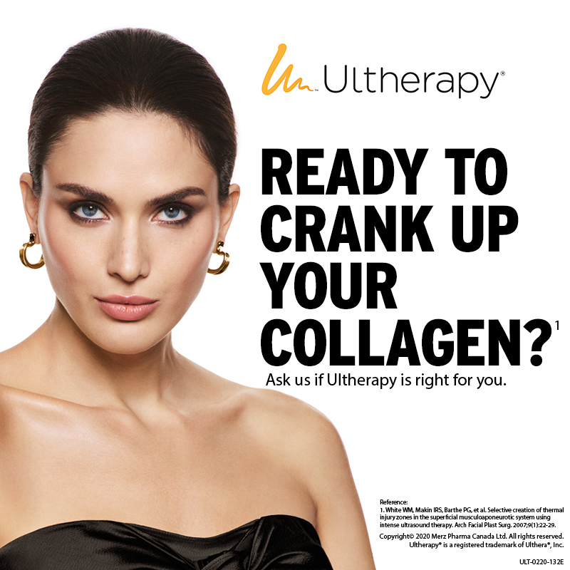 Ultherapy Social Media Post - Ready to crank up your collagen?