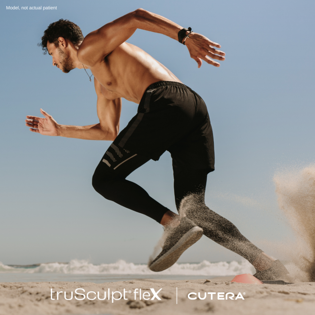 Man running - What is truSculpt® ﬂex? 